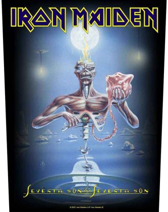 Iron Maiden Back Patch - Seventh Son