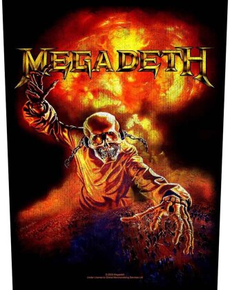 Megadeth Back Patch - Nuclear