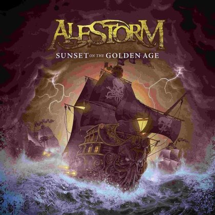 Alestorm - Sunset On The Golden Age (Black/Gold Splatter Vinyl, 2 LPs)