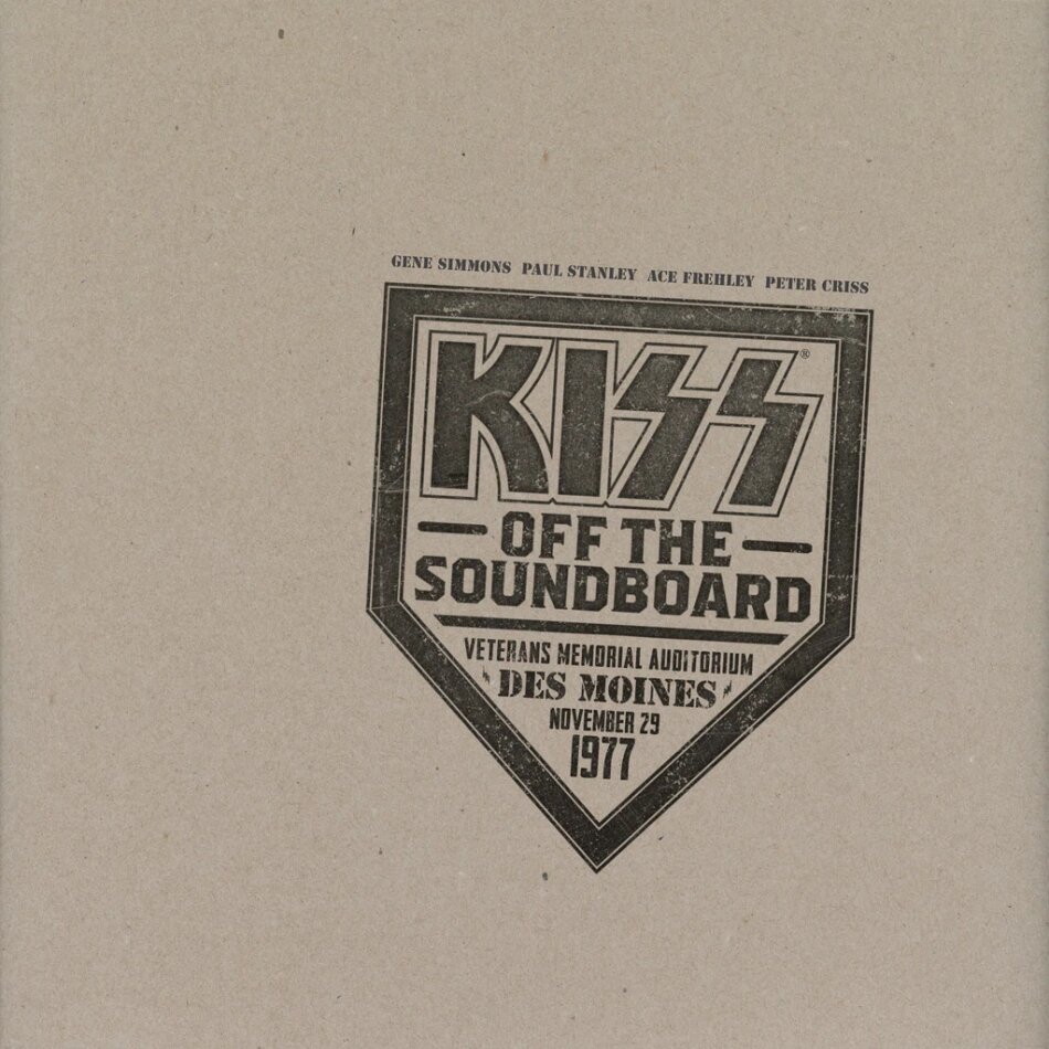 Kiss - Off The Soundboard: Live In Des Moines