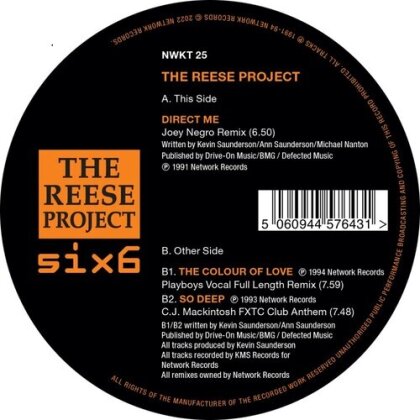Reese Project - Remixes (12" Maxi)