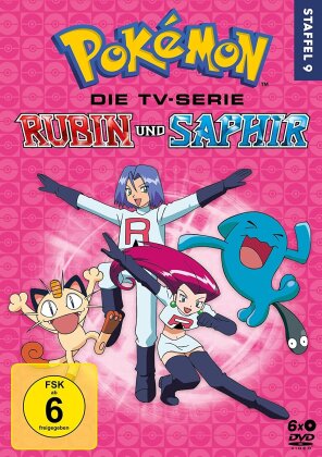Pokémon - Die TV-Serie - Staffel 9: Rubin und Saphir (6 DVDs)