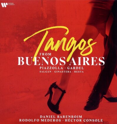 Daniel Barenboim, Rodolfo Mederos & Hector Console - Tangos from Buenos Aires (LP)