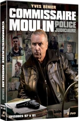 Commissaire Moulin - Police judiciaire - Épisodes 57 à 61 (5 DVDs)