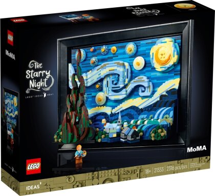 LEGO Vincent van Gogh - Nuit étoilée - LEGO Ideas 21333, difficiles à trouver