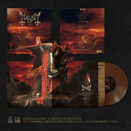 Mayhem - Deamon (Popup Gatefold, 2022 Reissue, Church of Vinyl, Limited Edition, Clear Brown Vinyl, LP)