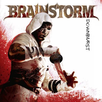 Brainstorm (Heavy) - Downburst (2022 Reissue, AFM Records, Gatefold, Clear Red Vinyl, LP)