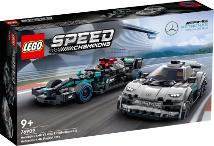 LEGO© Mercedes-AMG F1 W12 E Performance & Mercedes-AMG Project One - 76909, LEGO Speed Champions