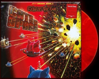 Cats In Space - Kickstart The Sun (Red Vinyl, LP)