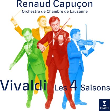 Antonio Vivaldi (1678-1741), Joseph (Chevalier de Saint-Georges) Boulogne, Renaud Capuçon & Orchestre de Chambre de Lausanne - Die vier Jahreszeiten, Violinkonzerte op. 5 & op. (LP)