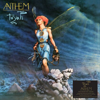 Toyah - Anthem (2022 Reissue, Cherry Red, Gold Colored Vinyl, LP)