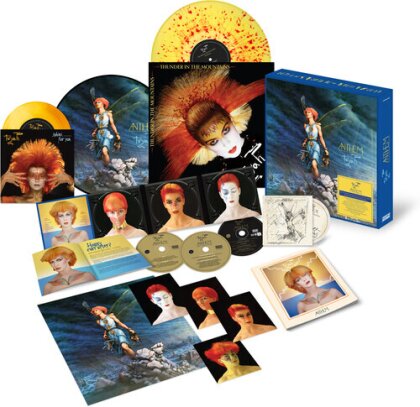 Toyah - Anthem (2022 Reissue, Oversize Item Split, Cherry Red, Colored, 2 LPs + 3 CDs + 7" Single + DVD)