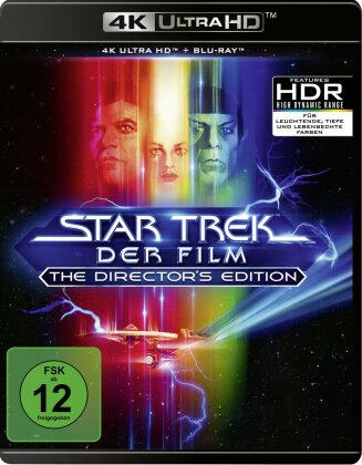 Star Trek 1 - Der Film (1979) (Director's Cut, 4K Ultra HD + 2 Blu-rays)