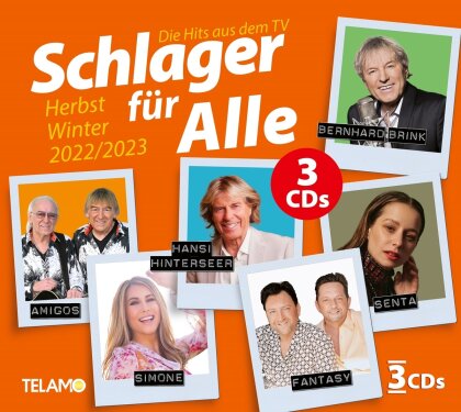 Schlager für Alle: Herbst/Winter 2022/2023 (3 CDs)
