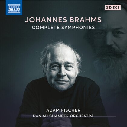 Danish Chamber Orchestra, Johannes Brahms (1833-1897) & Adam Fischer - Complete Symphonies - Sämtliche Sinfonien (3 CDs)
