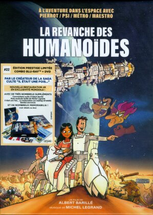 La revanche des humanoïdes (1983) (Édition Prestige Limitée, + Goodies, Restaurierte Fassung, Blu-ray + DVD)