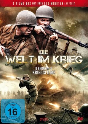 Die Welt im Krieg - 9 berühmte Kriegsfilme (3 DVDs)
