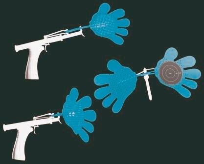 Fliegen-Pistole FLY GUN - ca. 38 cm