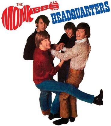 The Monkees - Headquarters (2022 Reissue, Friday Music, Mono Edition, Anniversary Edition, Blue/Clear Vinyl, LP)