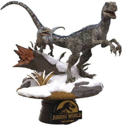 Beast Kingdom - Jurassic World Dominion Ds-121 Blue & Beta 6In D S