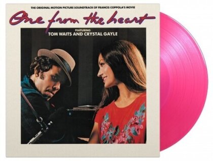 Tom Waits & Crystal Gayle - One From The Heart - OST (2022 Reissue, Music On Vinyl, limited to 2500 Copies, Édition 40ème Anniversaire, Translucent Pink Vinyl, LP)
