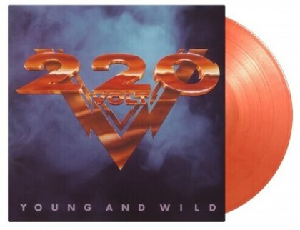 220 Volt - Young And Wild (2022 Reissue, Music On Vinyl, Limited to 1000 Copies, Clear Gold Red Vinyl, LP)