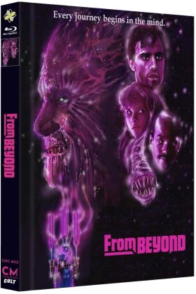 From Beyond - Terrore dall'ignoto (1986) (Cover A, Édition Limitée, Mediabook, Blu-ray + DVD)