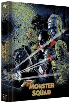 The Monster Squad (1987) (Cover B, Limited Edition, Mediabook, Blu-ray + DVD)