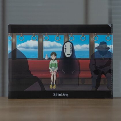 Studio Ghibli Spirited Away: On The Train - A4 Size Clear Folder