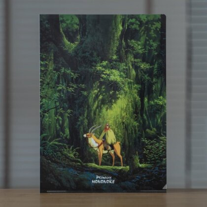 Studio Ghibli Princess Mononoke: Ashitaka In The Woods - A4 size Clear Folder