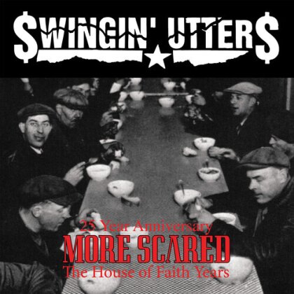 Swingin' Utters - More Scared - Black/White (+ Poster, Gatefold, Black/White Vinyl, LP)