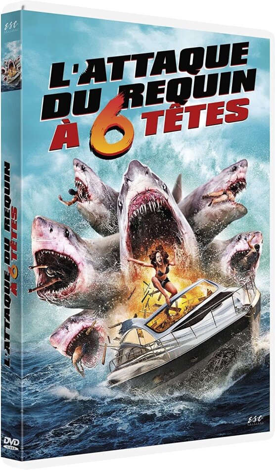 L'ATTAQUE DU REQUIN À 6 TÊTES - DVD - ESC Editions & Distribution