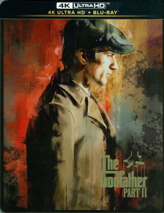 The Godfather - Part 2 (1974) (Limited Edition, Remastered, Restaurierte Fassung, Steelbook, 4K Ultra HD + Blu-ray)
