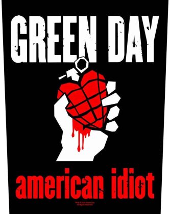 Green Day Back Patch - American Idiot