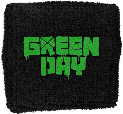 Green Day Embroidered Wristband - Logo (Loose)