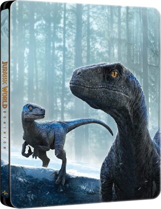 Jurassic World 3 - Dominion (2022) (Edizione Limitata, Steelbook, 4K Ultra HD + Blu-ray)