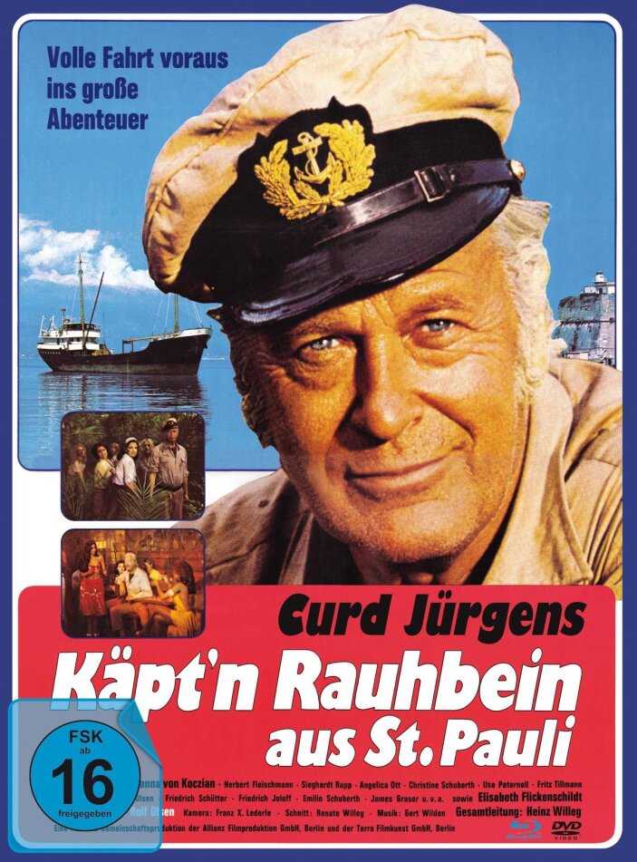 Käpt‘n Rauhbein aus St. Pauli (1971) (Mediabook, Blu-ray + DVD)