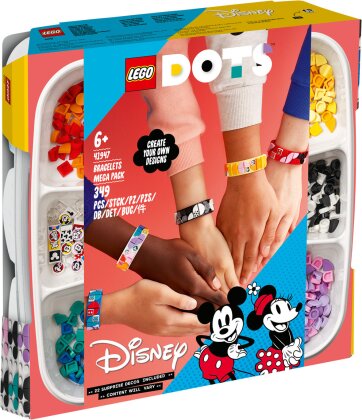 Mickys Armband-Kreativset - Lego Dots, 349 Teile,