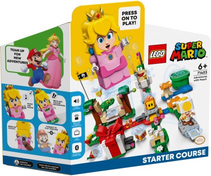 Abenteuer mit Peach Starterset - Lego Super Mario, 354 Teile,