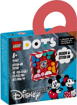 Micky und Minnie Kreativ- - Aufnäher, Lego Dots, 95 Teile,
