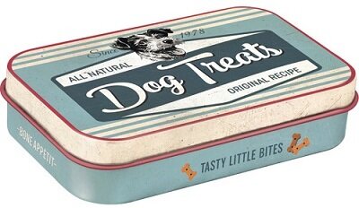 Leckerli-Dose. PfotenSchild / Dog Treats Blue
