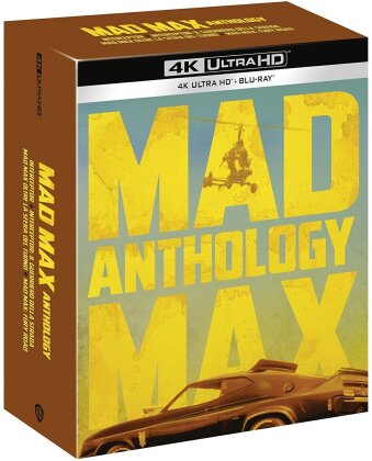 Mad Max Anthology - Mad Max 1-4 (4 4K Ultra HDs + 5 Blu-ray + DVD)