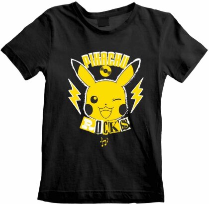 Pokemon: Pikachu Rocks - T-Shirt Enfant 5-6 Years