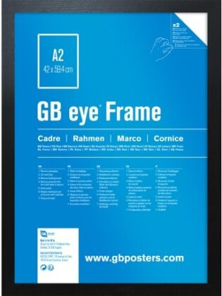 GBEYE - MDF Black Frame - A2 - 42 x 59,4cm