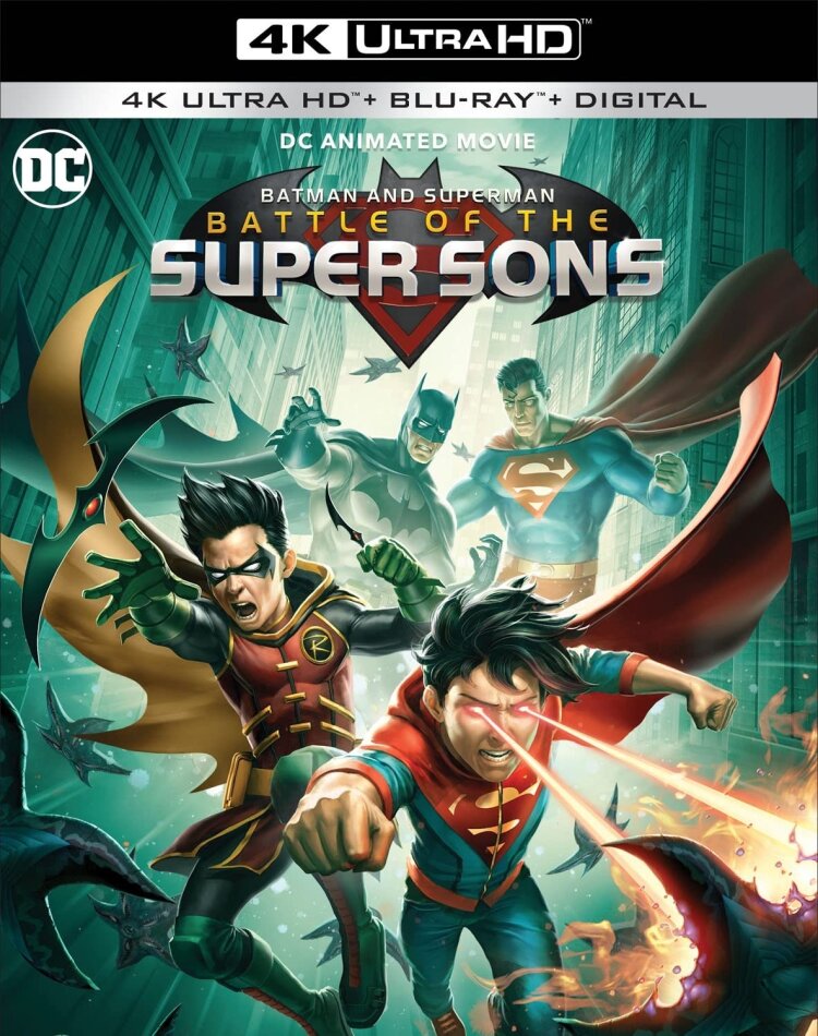 Batman and Superman - Battle Of The Super Sons (2022) (4K Ultra HD + Blu-ray)