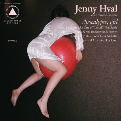 Jenny Hval - Apocalypse, Girl - An LP Recorded in 2014 (2022 Reissue, Sacred Bones, Pink & Clear Vinyl, LP)