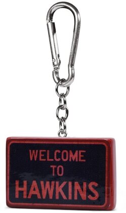 Stranger Things: Hawkins Sign - 3D Keychain