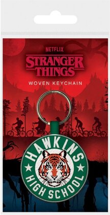 Stranger Things: Hawkins High School Woven - Keychain