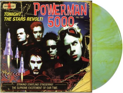 Powerman 5000 - Tonight The Stars Revolt (2022 Reissue, Real Gone Music, Colored, LP)