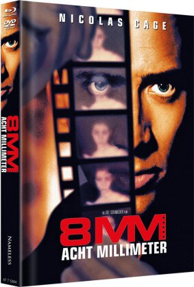 8MM - Acht Millimeter (1999) (Cover E, Limited Edition, Mediabook, Uncut, Blu-ray + DVD)